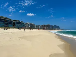 Down the Beach to the East