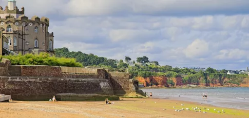 Vista From Paignton Beach.