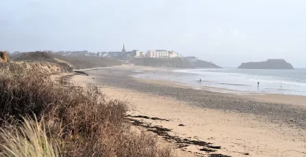 Tenby from Penally beach