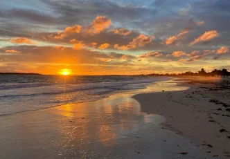 Sunrise and new year