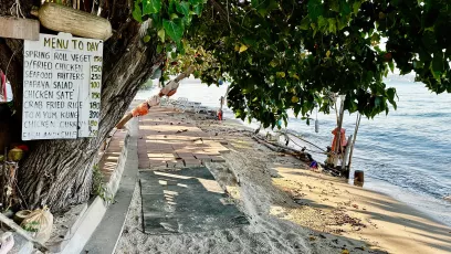 Today's Menu at Pattaya Beach