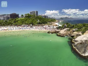 Praia do Arpoador no Rio de Janeiro