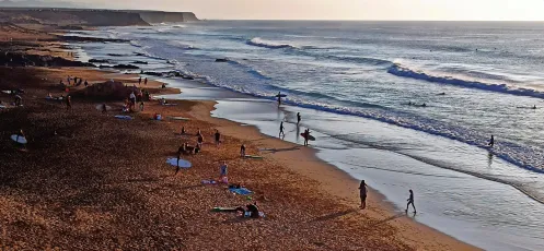 Evening at the beach
