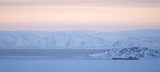 The Port of Iqaluit wharf