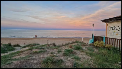 Beach at Oliva Nova, Valencia, Spain, Europe
