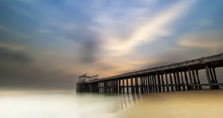 A warm summer morning at Tupilipalem Beach