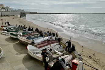 Cadiz, La Caleta Beach, Spain