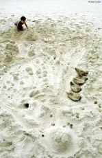 Une ville dans le sable