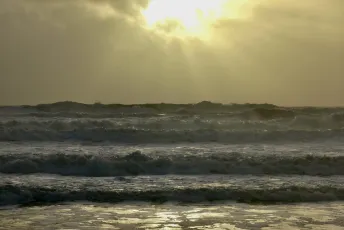 Beach sunset, Conil de la Frontera, Spain