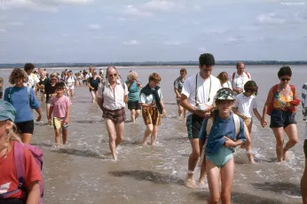 La baie du Mont Saint-Michel à pied et à cheval