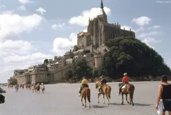 Au pied du Mont Saint-Michel