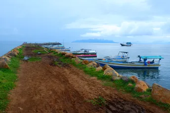 Small port for fishing, Nangahure, Sikka, Indonesia