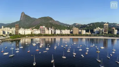 Praia de Botafogo no Rio de Janeiro