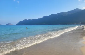 Evening lights at Bãi tắm An Hải Beach, Côn Đảo 🇻🇳