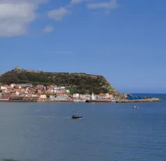 Pirate ship, Scarborough south bay, North Yorkshire