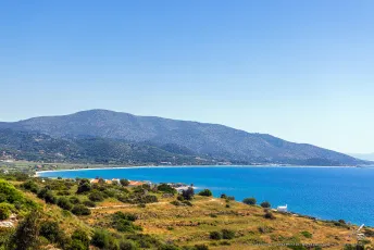 Mycale beach on Samos Isl., Greece