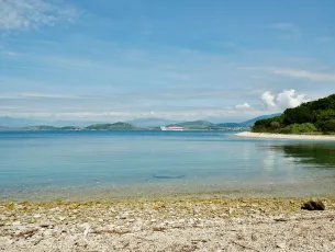 Aspalathra Beach, Agios Stefanos Kassiopi