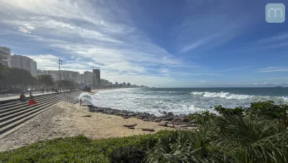 Praia do Leblon no Rio de Janeiro