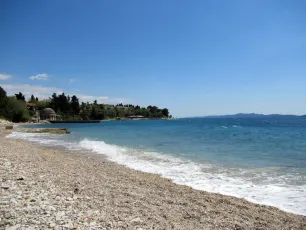 Beach in Zadar, Croatia