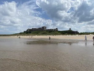 Bamburgh Castle, Northumberland.