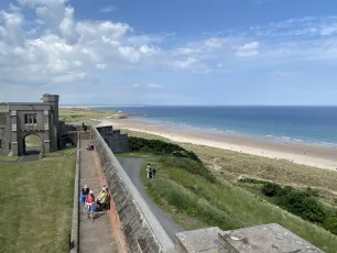 Bamburgh Castle, Northumberland.